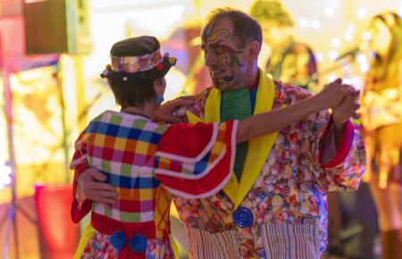 Turnerschaft Hard: Närrisches Treiben in der Vereinsturnhalle