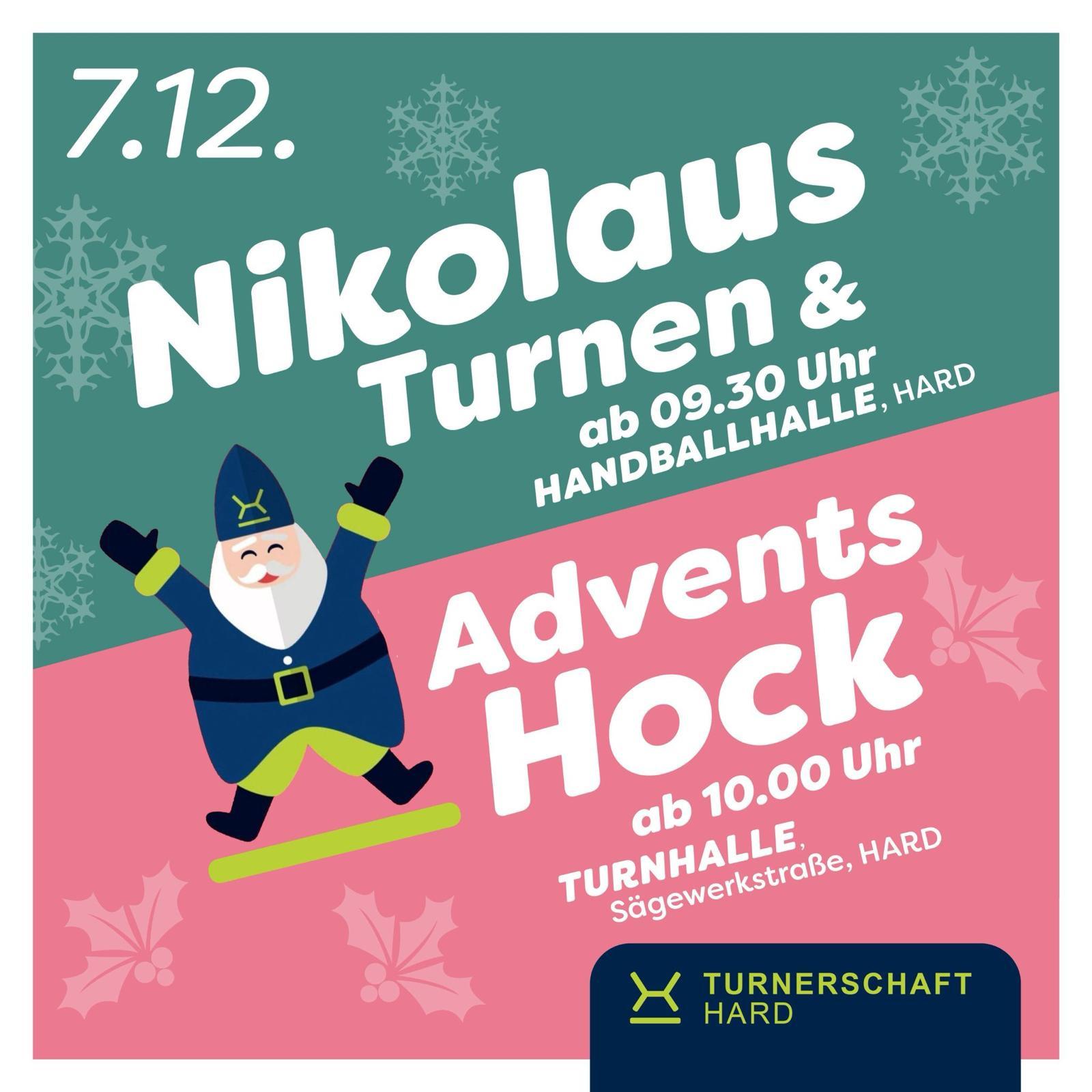 Turnerschaft Hard: Nikolaus Turnen und Adventshock