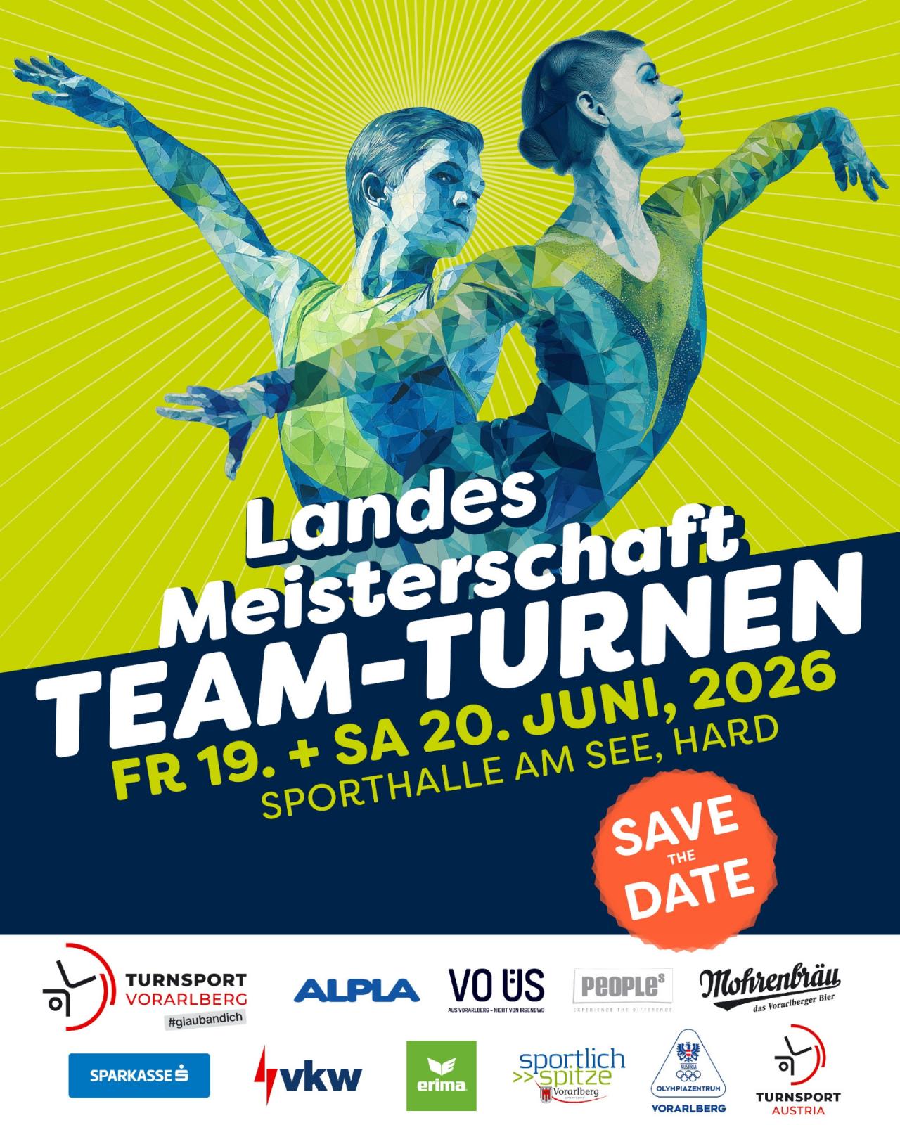 Turnerschaft Hard: Landesmeisterschaft Teamturnen heuer in Hard